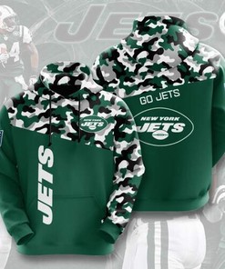 Amazon Sports Team Nfl New York Jets Sport All Over Print Hoodie 3D 4