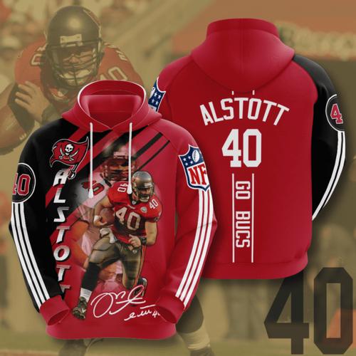 Amazon Sports Team Nfl Tampa Bay Buccaneers Sport All Over Print Hoodie 3D 4