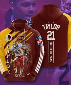 Amazon Sports Team Nfl Washington Redskins Sport All Over Print Hoodie 3D 1