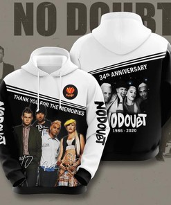 Amazon Sports Team No Doubt Hoodie 3D