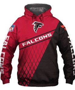 Amazon Sports Team Official Atlanta Falcons Nfl Hoodie 3D