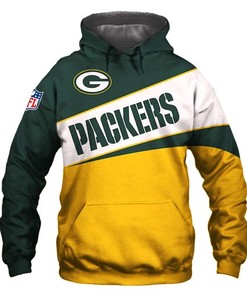 Amazon Sports Team Official Green Bay Packers Nfl For Fans Hoodie 3D