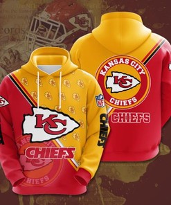 Amazon Sports Team Official Nfl Kansas City Chiefs Sport All Over Print Hoodie 3D