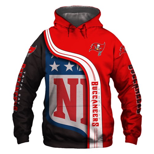 Amazon Sports Team Official Nfl Tampa Bay Buccaneers Sport All Over Print Hoodie 3D