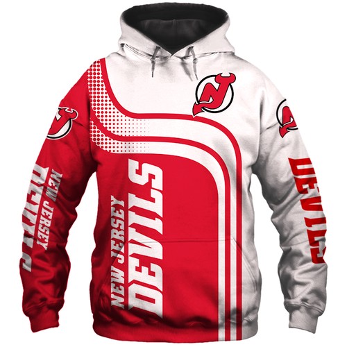 Amazon Sports Team Official Nhl New Jersey Devils Hoodie 3D