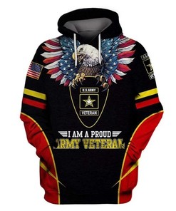 Amazon Sports Team Official U.s.armys Custom Hoodie 3D