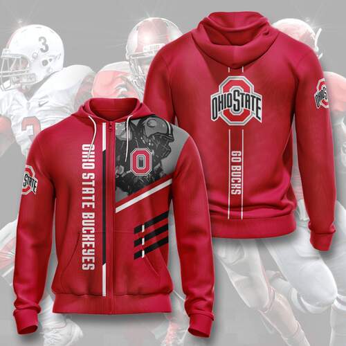 Amazon Sports Team Ohio State Buckeyes Sport All Over Print Hoodie 3D