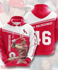 Amazon Sports Team Paul Goldschmidt St Louis Cardinals Hoodie 3D