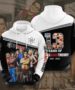 Amazon Sports Team The Big Bang Theory Movie Character Anniversary Hoodie 3D