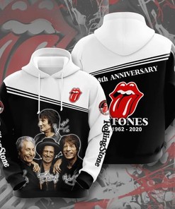 Amazon Sports Team The Rolling Stones Hoodie 3D