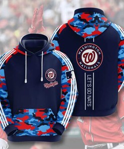 Amazon Sports Team Washington Nationals Hoodie 3D