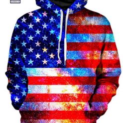 American Flag 3D Hoodie - Image 2