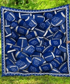 American Football Ncaa Kentucky Wildcats Loved Quilt Blanket