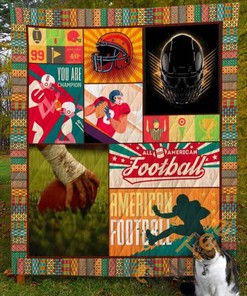 American Football Quilt Blanket Bedding Set