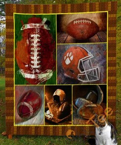 American Football V1 Quilt Blanket Bedding Set