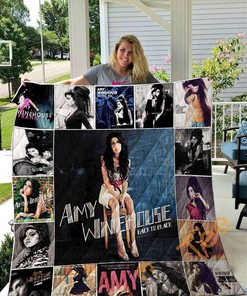 Amy Winehouse Quilt Blanket Bedding Set