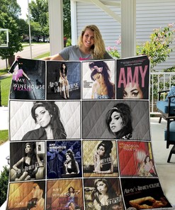 Amy Winehouse Quilt Blanket Bedding Set for Home Décor