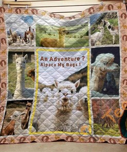 An Adventure Alpaca My Bags Quilt Blanket Bedding Set