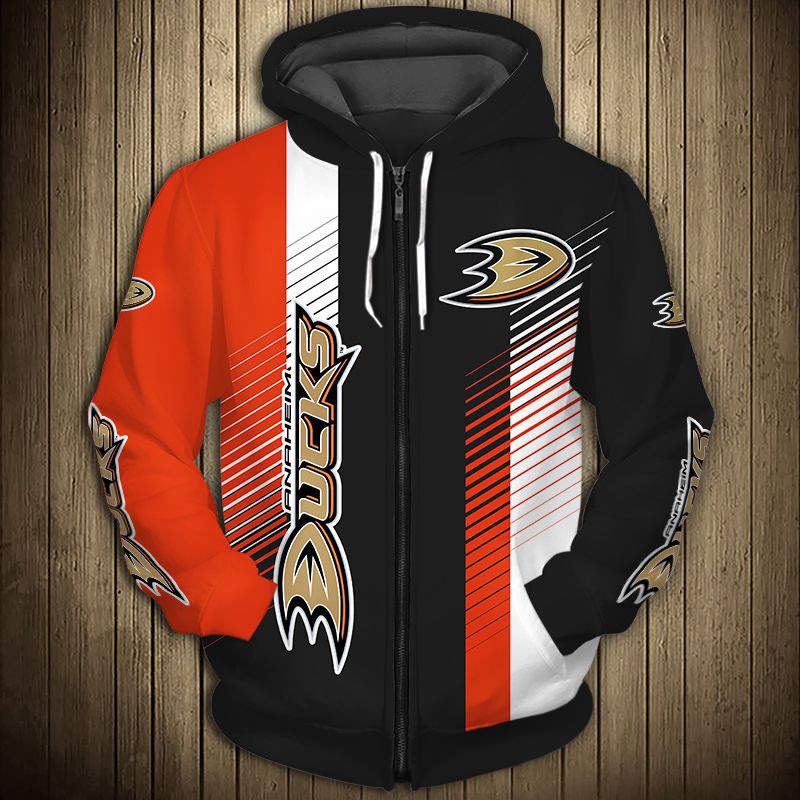 Anaheim Ducks Hoodie 3D Cute Design Pullover Nhl - Image 3