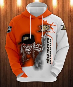 Anaheim Ducks Hoodie Ultra Death Graphic Gift for Halloween