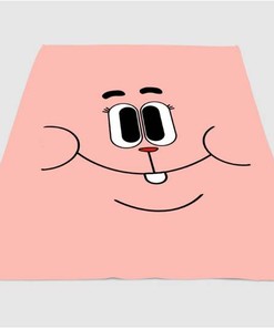 Anais Watterson The Amazing World Of Gimball Sherpa Fleece Blanket Gifts for Family, for Couple