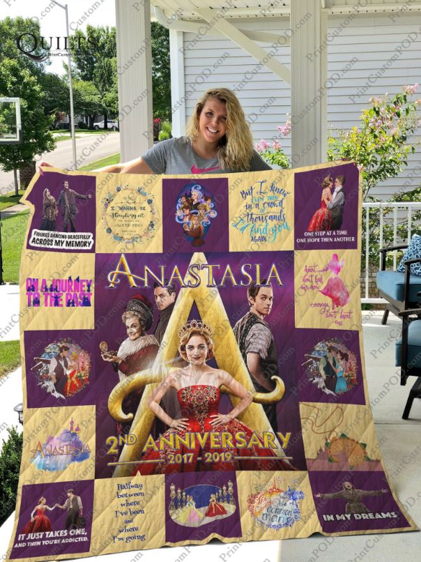 Anastasia Musical Collected Aesthetic Quilt Blanket Bedding Set