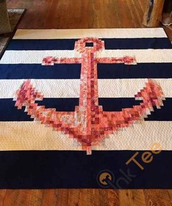 Anchor Quilt Blanket Bedding Set