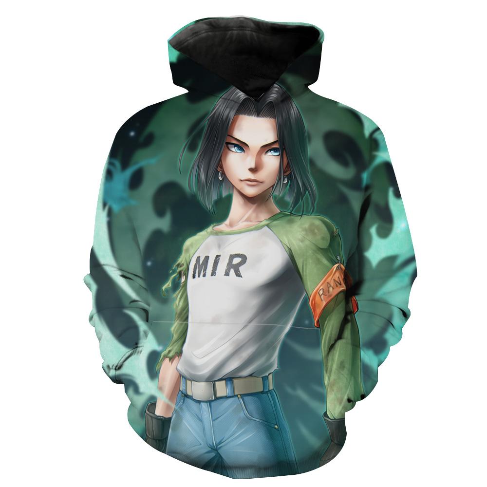 Android Sport All Over Print Hoodie 3D