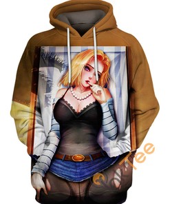 Android Sport All Over Print Hoodie 3D 1