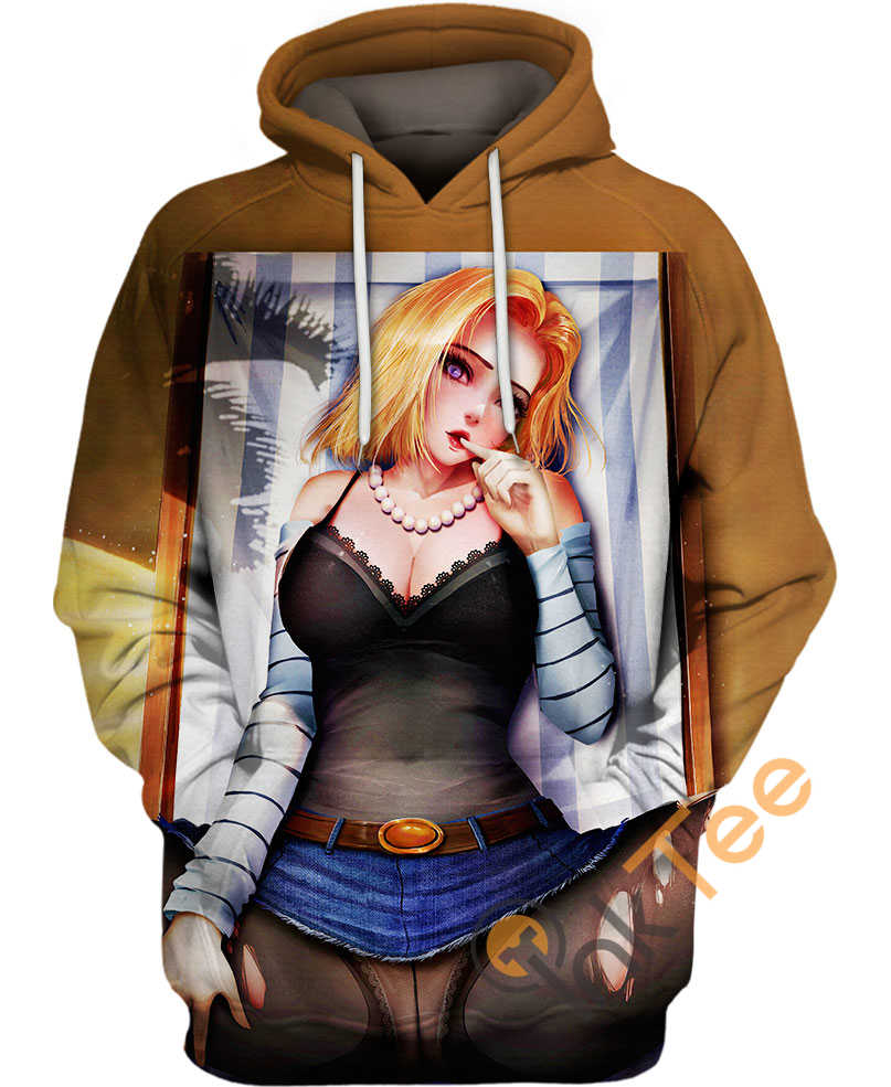 Android Sport All Over Print Hoodie 3D 1