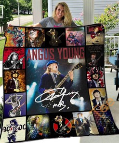 Angus Young Quilt Blanket Bedding Set