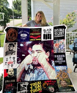 Animal House Quilt Blanket Bedding Set
