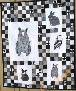 Animal V14 Quilt Blanket Bedding Set