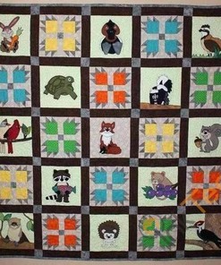 Animal V17 Quilt Blanket Bedding Set