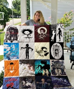 Animation Edward Scissorhands Bootleg Quilt Blanket Bedding Set