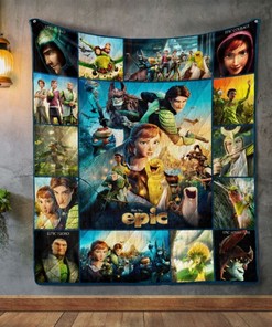 Animation Epic Hero Quilt Blanket Bedding Set for Home Décor