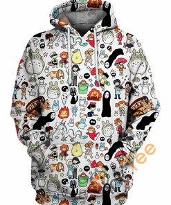 Animation World Hoodie 3D