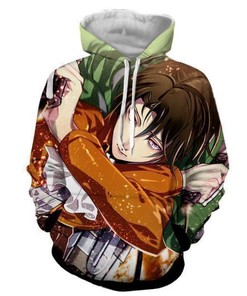 Anime Attack On Titan Levi Ackerman 3D Hoodie