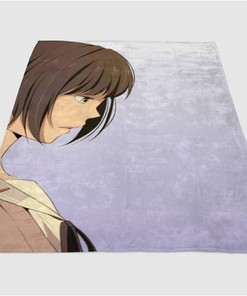 Anime Beautiful Sherpa Fleece Blanket Gifts for Family, for Couple