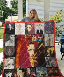 Annie Lennox Albums Quilt Blanket