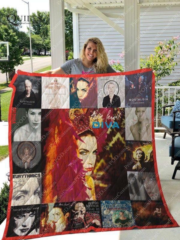 Annie Lennox Albums Quilt Blanket