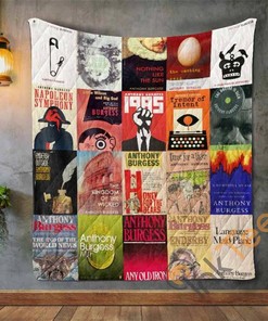 Anthony Burgess Books Quilt Blanket Bedding Set