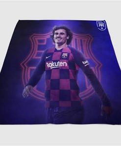 Antoine Griezmann Sherpa Fleece Blanket Gifts for Family, for Couple