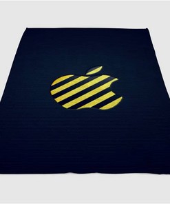 Apple Sherpa Fleece Blanket Gifts for Family, for Couple