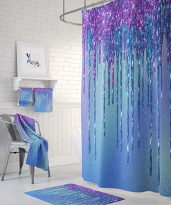 April Rains Shower Curtain Multiple Options Bathroom Decor