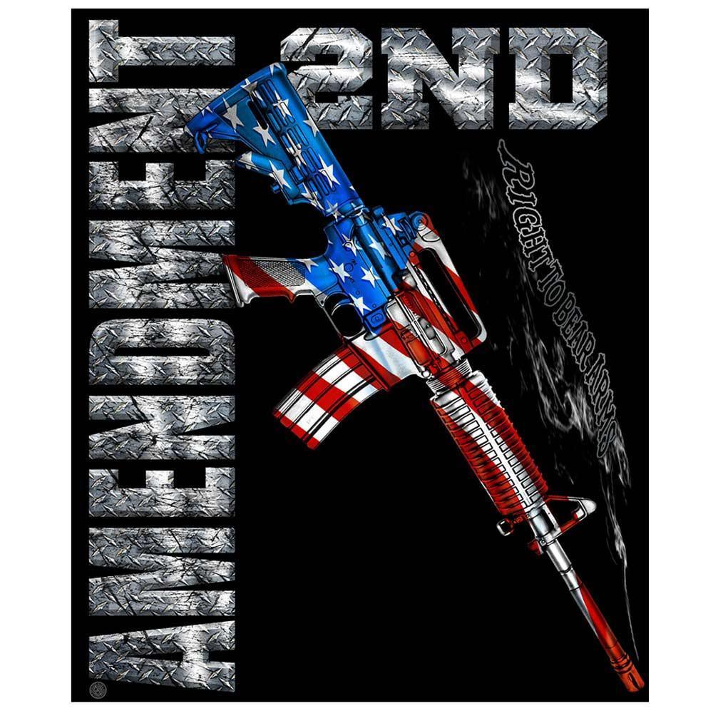 Ar15 2Nd Amendment Blanket