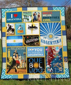 Argentina Quilt Blanket Bedding Set With Pillowcase Option