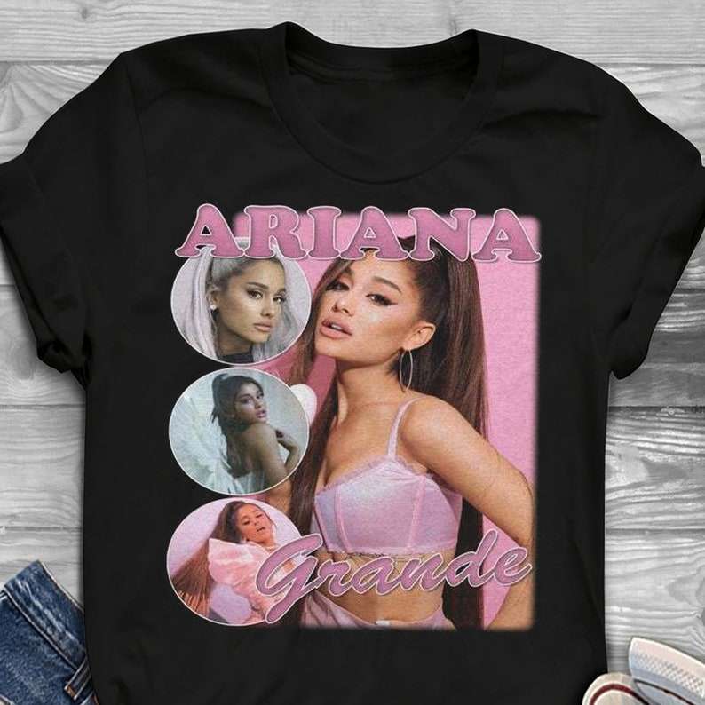 Ariana Grande Bootleg Rap Tee Vintage Style T-Shirt