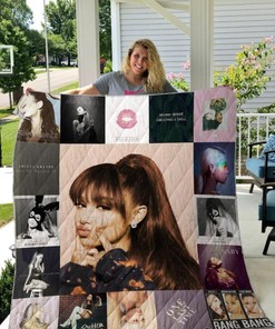 Ariana Grande Quilt Blanket