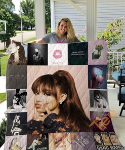 Ariana Grande Quilt Blanket Bedding Set With Pilliwcases Option